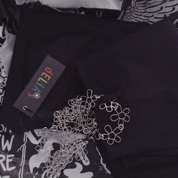 totally hip ribbed crop, skirt & belt set dELiA*s - Picture 4 of 4